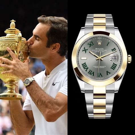 rolex federer wimbledon|rolex wimbledon 41 for sale.